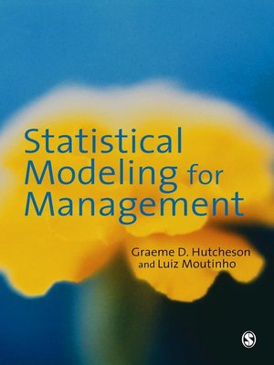 cover image of Statistical Modeling for Management